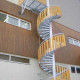 YSOPALINE escalier hélicoïdal
