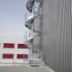YSO-INDUSTRIE Escalier Hélicoïdal de secours métallique usine