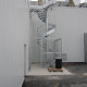 YSO-INDUSTRIE Escalier Hélicoïdal de secours métal extérieur bâtiment