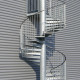 YSOBAR escalier hélicoïdal métallique extérieur